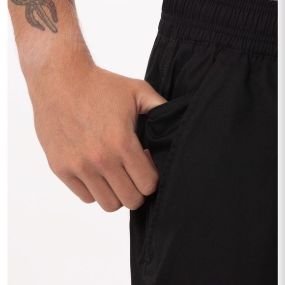 Chef Works Mens Chef Pants Essential Baggy Black Large Hotels Kitchen Casual - Picture 2 of 16